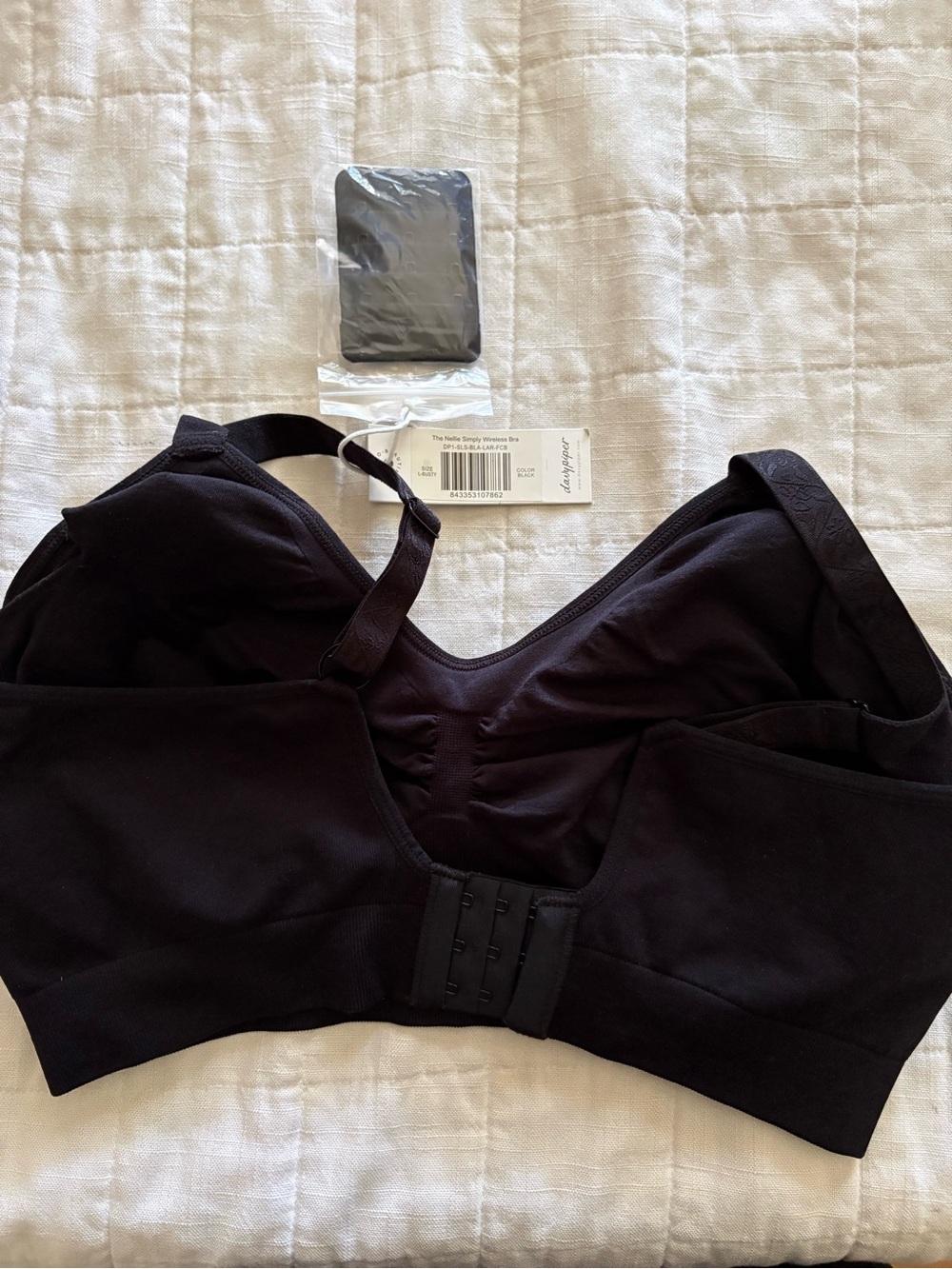 Kindred Bravely Davy Piper Black Seamless Bra - Picture 2 of 3
